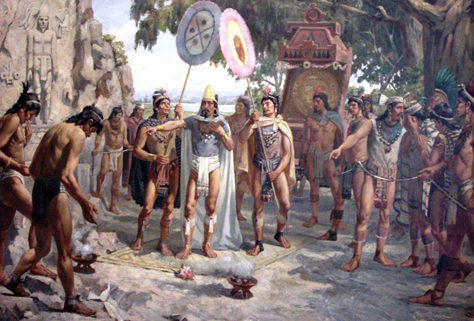 Moctezuma emperador azteca